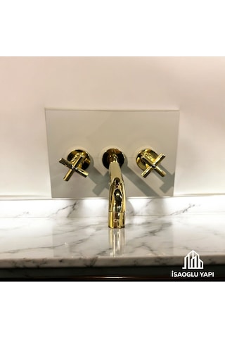Gpd Gold Duvardan Ankastre Lavabo Bataryası Gpd Gold