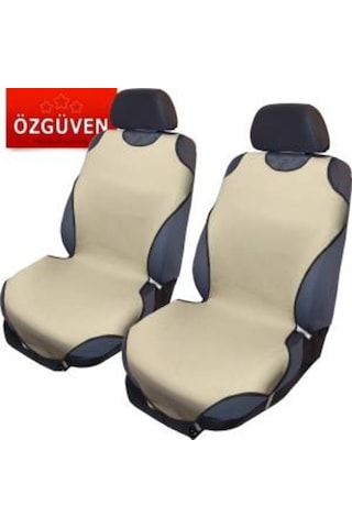 Oto Atlet Kılıf Ön Ve Arka Komple Set Hafif Ticariler Icin Bej