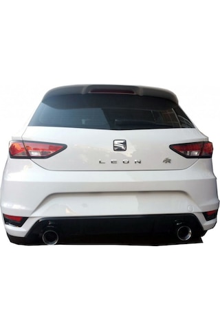 Seat Leon MK3 - 5F (2013-2019) STYLE Aero Dinamik Arka Tampon (Plastik)