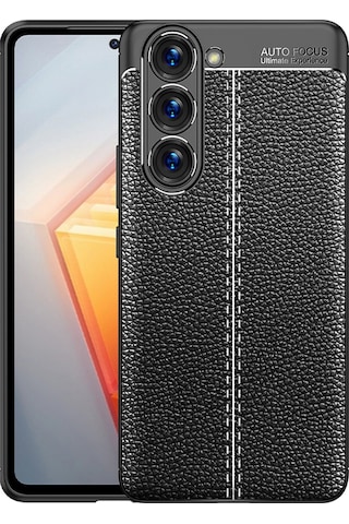 Samsung Galaxy Uyumlu S23 Plus Kılıf Niss Silikon Kamera Korumanano Glass