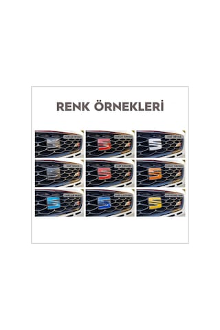 Fıat Egea Amblem Stıcker Set