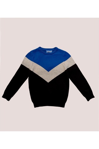 Alexandergardi Erkek Çocuk Desenli Kazak C21-18676 001