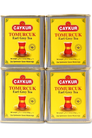 Çaykur Tomurcuk Çay 125 Gr Teneke 4 Adet