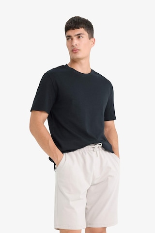 Defacto Slim Fit Dar Kesim Cepli Pamuklu Basic Düz Bermuda Şort W1105az25spbg170 Bej