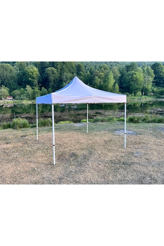 Atabay Outdoor Gazebo Tente Üst Kumaşı Beyaz
