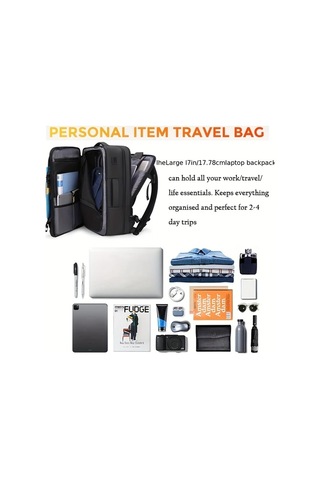 Xuweiwei Siyah Moda Trendi İşletme Bilgisayar Sırt Çantası Rahat Seyahat Nefes Alabilir Hafif Şık Erkek Kadın Siyah