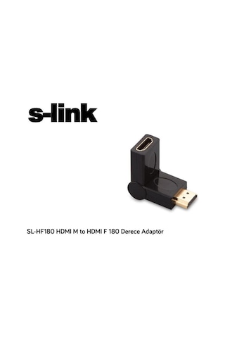 S-Link Sl-Hf180 Hdmı M To Hdmı F 180 Derece Adaptör (241508720)