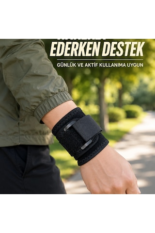 Ayarlanabilir Bilek Destekliği Cırtlı Bileklik Günlük Kullanım Ve Spor İçin Bilek Desteği