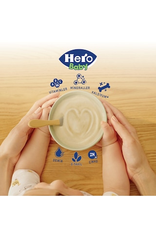 Hero Baby Sütlü 8 Tahıllı Meyveli 400g X3