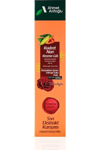 Ahmet Arifoğlu Kudret Narı Rezene Gül Sıvı Ekstraktı 225 ML