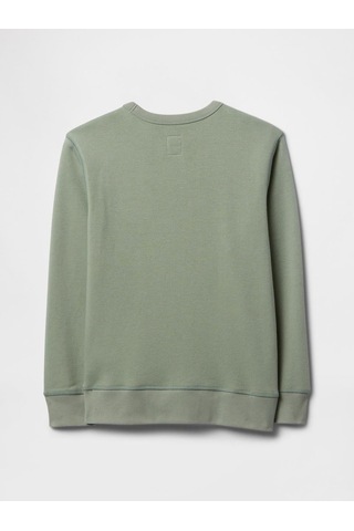 Gap V-spr Logo Crew Çocuk Sweatshirt-7992 Lacivert