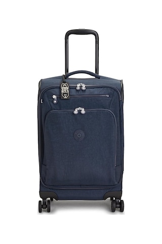 Kipling Kıplıng New Youri Spin S Küçük Boy Tekerlekli Valiz Mavi Blue Bleu 2 Çok Renkli