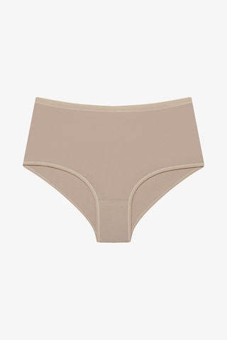 Penti Bej Pamuklu Yüksek Bel 3'lü Slip Külot