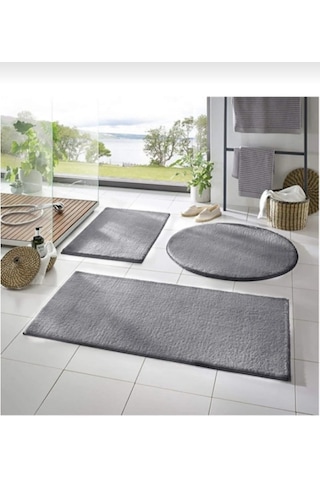 Gıri 3lü Post Pelüş Banyo Paspası 60 100+40 60+60 60 Açık Gri Gıri 3lü Post Pelüş Banyo Paspası 60 100+40 60+60 60 Açık Gri