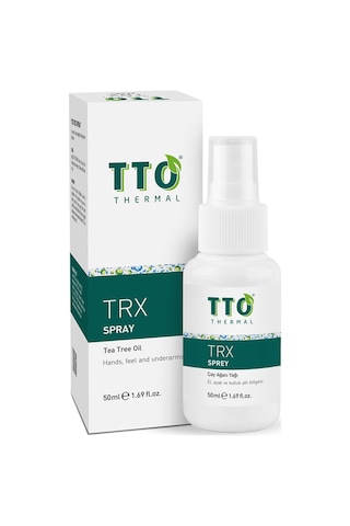Trx Sprey 50 Ml Terleme Önleyici Çay Ağacı Yağı / Tea Tree Oıl