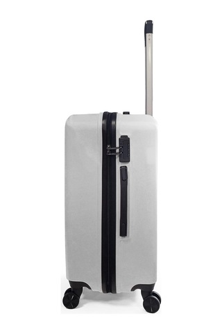 Coral High Abs Gümüş Büyük Boy Valiz 16433 Gümüş