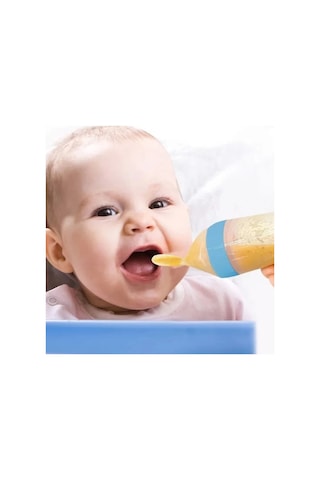 Babyjem Sıkmalı Kaşık 806 Mavi