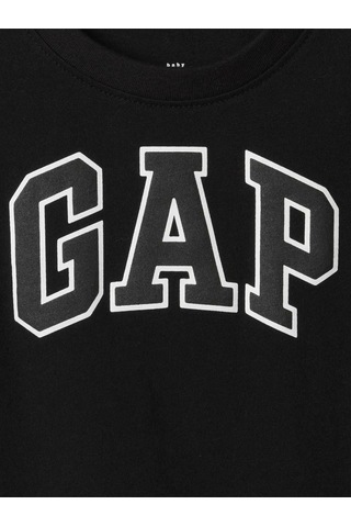 Erkek Bebek Gap Logo T-shirt Siyah-5972 Siyah
