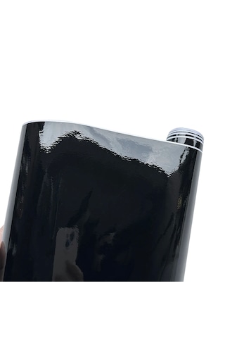 Piano Black Siyah Hava Kanallı Koruma Jelatinli 50cm X 3 Metre