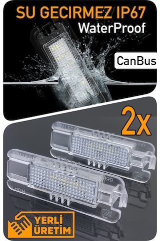 Volkswagen Vw Bora 4 Kombi Variant 1998-2005 Canbus Led Plaka Aydınlatma Ledi Lambası