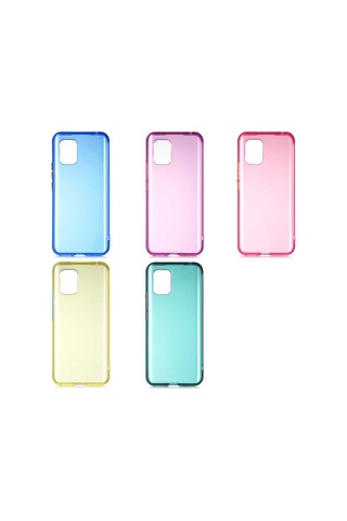 Xiaomi Mi 10 Lite Kılıf Zore Bistro Kapak Sarı