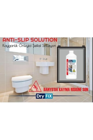 Dryfix Kayganlık Önleyici Şeffaf Solüsyon 500 Gr