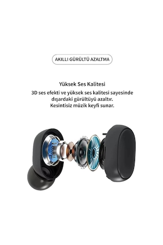 Favors E6S Bluetooth Kulak İçi Kulaklık