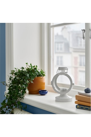 Ikea Flodsvala Fener Kırık Beyaz 21 Cm