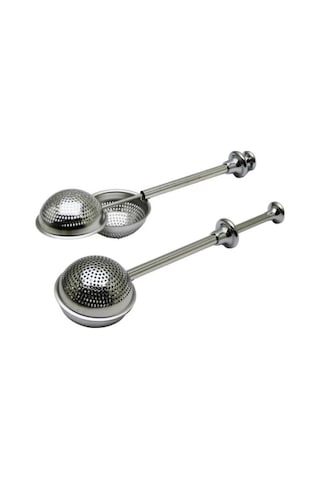 Paslanmaz Çelik Pratik Çay Süzgeci Renkli