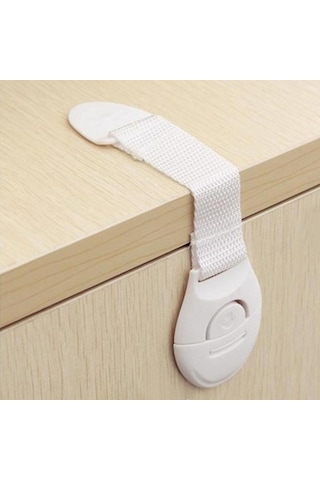 5 Adet Çocuk Kilidi Bebek Güvenlik Koruma Dolap Kilidi Çekmece Çok Renkli