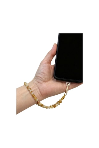 Telefon Bilek Askısı Sitrin Doğal Taş 432-2