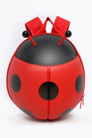 Supercute Kırmızı Ladybug Sırt Çantası Kırmızı