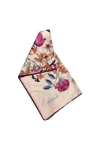 Yenisinial Mısırlı Polyester Eşarp Desen 2 Kahve