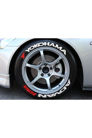 Lastik Yazısı Yokohama Advan 31mm Büyük Boy Araç Lastik Stikeri