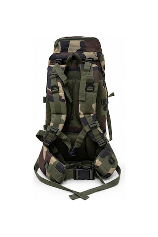 Su Geçirmez Outdoor Sırt Çantası - Dağcı Çantası - Savage Ventura 60lt- Kamuflaj Çok Renkli