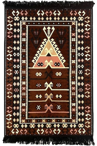 Shark Anadolu Seccade Kilim 15 Kahve