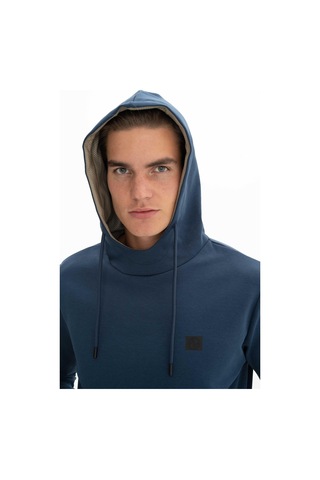 AR-MA Arma Erkek Slim Fit Likralı Kanguru Cepli Kapşonlu Sweatshirt 001