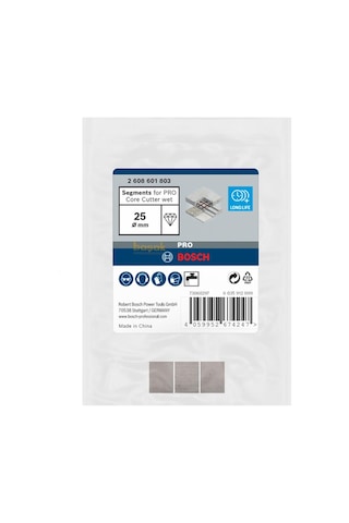 Bosch Pro 25 Mm Sulu Karot Ucu İçin Yedek Elmas-segment 2608601803