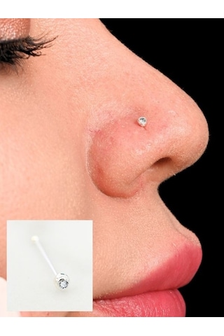 Gümüş Zirkon Tek Taş Hızma 925 Ayar Hızma-hızma46