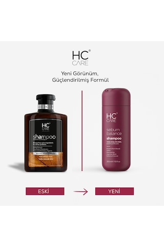 Hc Care Yağlı Saçlar İçin Şampuan 300 ML