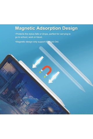 Monyee İpad Uyumlu İçin Hassas Eğimli Manyetik Kalem - Çizim Ve Yazı İçin Mükemmel
