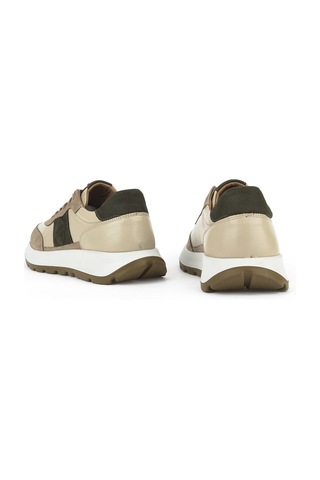 Ziya, Erkek Hakiki Deri Sneaker 1531037z2417 Bej 1531037z2417 340 Bej