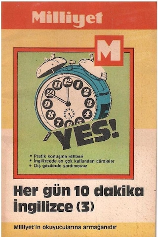 Her Gün 10 Dakika İngilizce 1 - 2 - 3 Pratik Konuşma Rehberi - İngilizcede En Çok Kullanılan Cümleler - Dış Gezilerde Yardımcınız