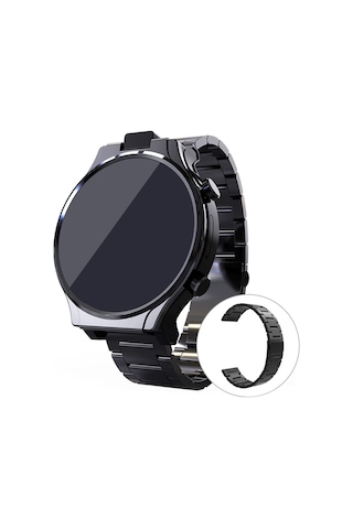 Reedark Lokmat Appllp Pro Akıllı Saat İçin Paslanmaz Çelik Kılıf Ve Konforlu Kayış