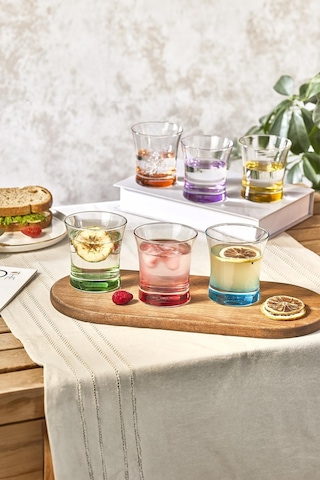 Selka Home Mia 6'lı Meşrubat Bardak Seti 001