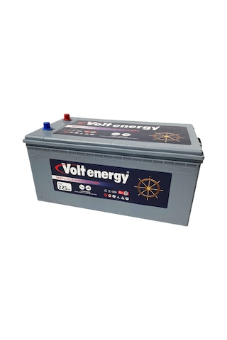 VOLT ENERGY 12 V 225 Amper Deep Cycle Marin Bakımsız Akü