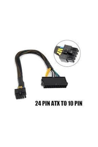 Lenovo Uyumlu 24 pin 10 pin power çevirici 24 Pin 10 Pin ATX PSU çevirici