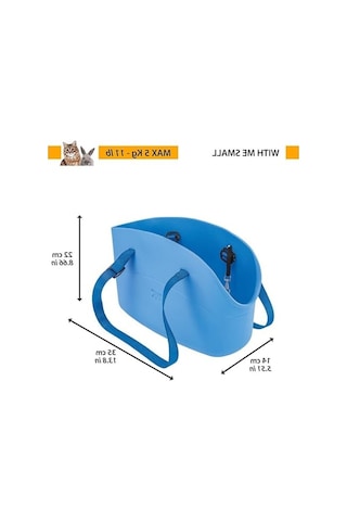 3.1 Phillip Lim With-me Evcil Hayvan Taşıma Çantası, Small, Mor, Standard Enerji Sınıfı A+ 0233 Orangeblue Cat