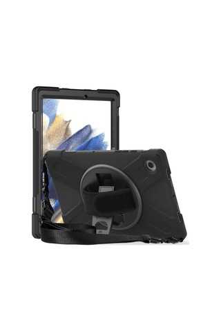 Galaxy Uyumlu X200 Tab A8 10.5 Kılıf Amazing Tablet Kapak - Kırmızı Diğer