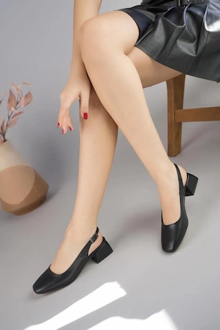 Papuçcity Gzzh 02820 3 Cm Topuklu Kadın Stiletto Ayakkabı 001